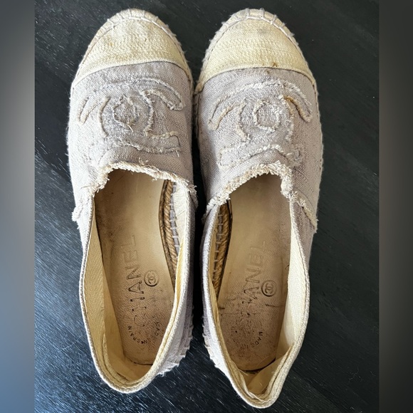 Authentic Chanel Espadrilles - Picture 3 of 4
